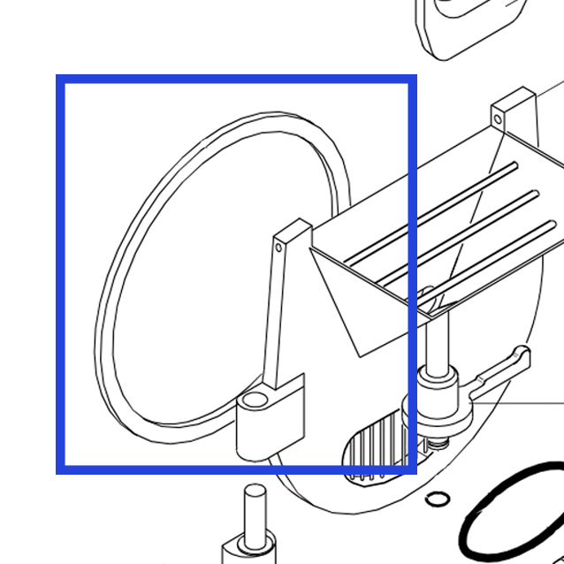borracha marrom explodida